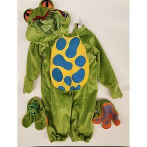 InCharacter Costumes Frog Costume‎ Kids One Piece Medium with Feet Gloves 3-5